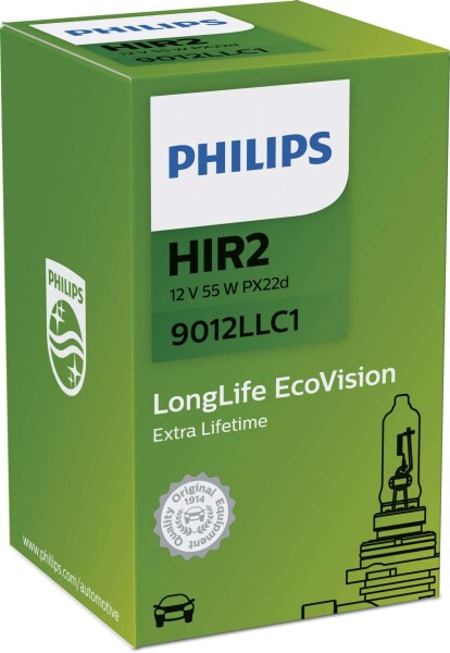 HIR2 12V 55W PX22d LongerLife 3x life time 1st. Philips
