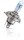 H4 12V 60/55W P43t WhiteVision 1st. Blister Philips