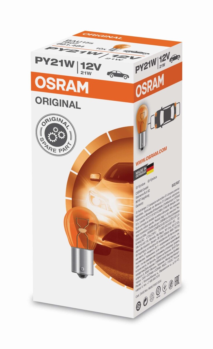 OSR Fahrzeuglampe 21W 12V BAU15S 7507