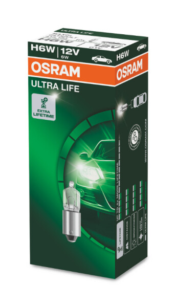 H6W 12V 6W BAX9s ULTRA LIFE 1St. Faltschachtel OSRAM