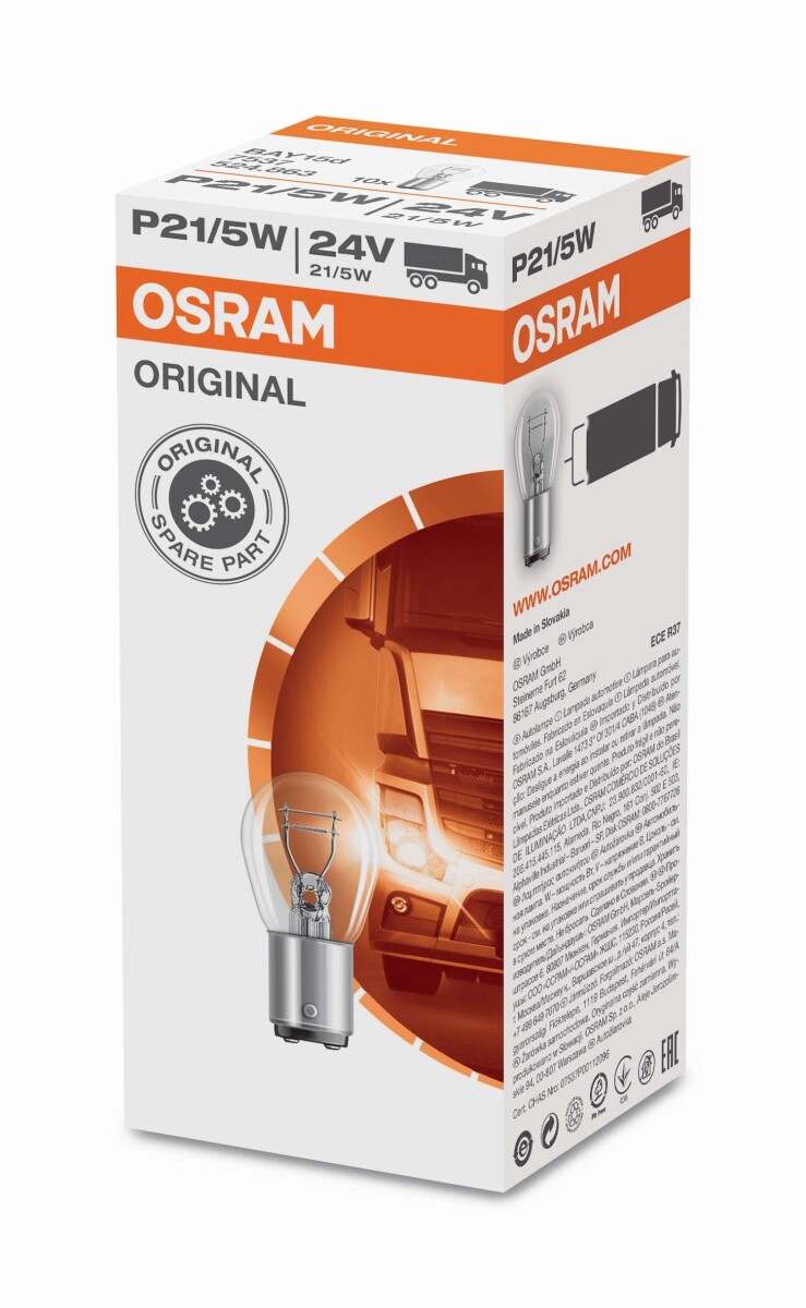 OSRAM P21/5W Signalleuchten Auto 7537 | Autolampen24, CHF 7,95