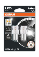 PY21W LEDriving SL Amber 12V Blister 2 St. OSRAM
