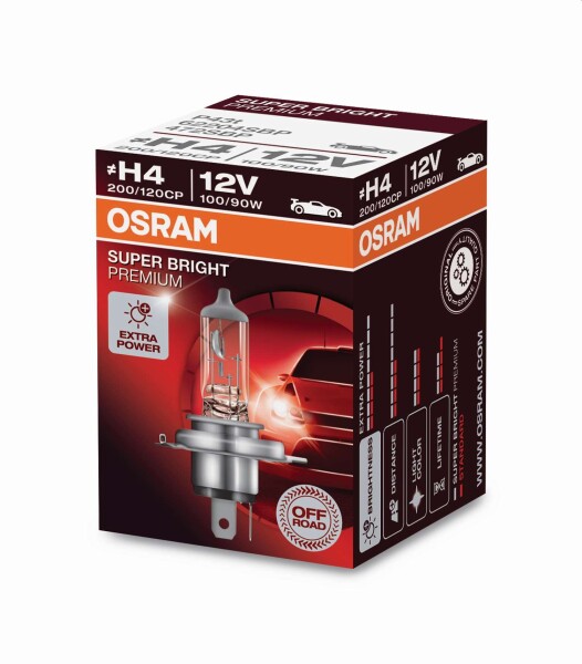 Osram OFF ROAD (H4), Halogen 12V, 1er Faltschachtel - 62204SBP