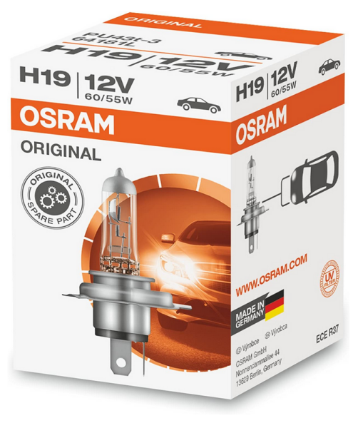 H19 12V 60/55W PU43t-1 LongLife 1st. OSRAM