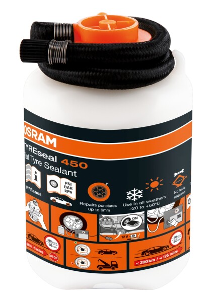 TYREseal KIT Reifendichtmittel 450ml 1 St. OSRAM