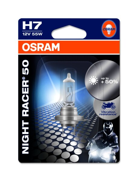 Osram MOTORCYCLE LAMPS H7, Halogen 12V, Einzelblister - 64210NR5-01B