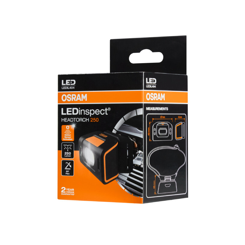 LEDinspect HEADTORCH 250 1st. OSRAM