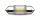 LED Festoon 30mm 12V 1W Ultinon Pro6000 SI 4000K NOECE 1St. Philips