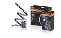 LEDambient Zwei selbstklebende LED-Streifen mit jeweils...