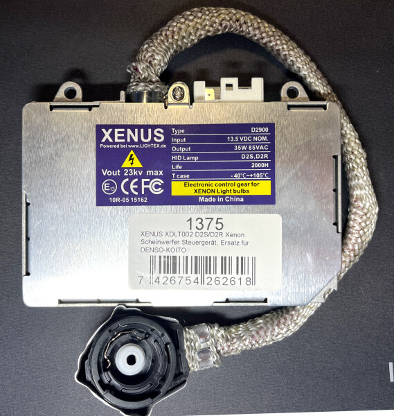 Xenus D2S / D2R Vorschaltgerät 35W ersetzt DENSO-KOITO
