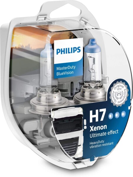 PHILIPS 13972MDBVS2 - H7 24V 70W PX26d MasterDuty BlueVision 2 Stk.