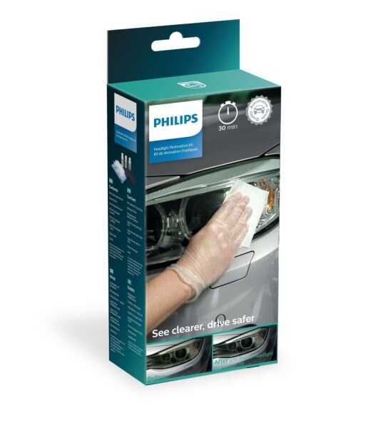 PHILIPS HRK00XM - Scheinwerfer Wiederhrstellungs-Kit mit UV-Schutz