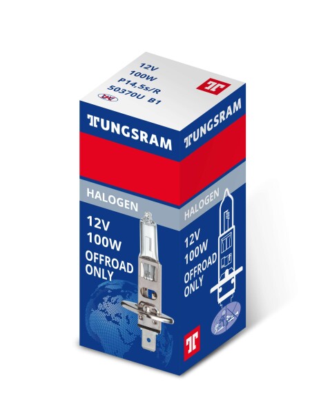 Tungsram 93106964 - H1 12V 100W P14.5sR Rally - offroad NO ECE 1St