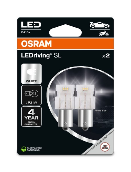 OSRAM 7506DWP-2BL - P21W LEDriving SL White 6000K 12V Blister 2 Stk.