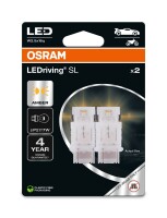 OSRAM 3157DYP-2BL - P27/7W LEDriving SL Amber 12V Blister...