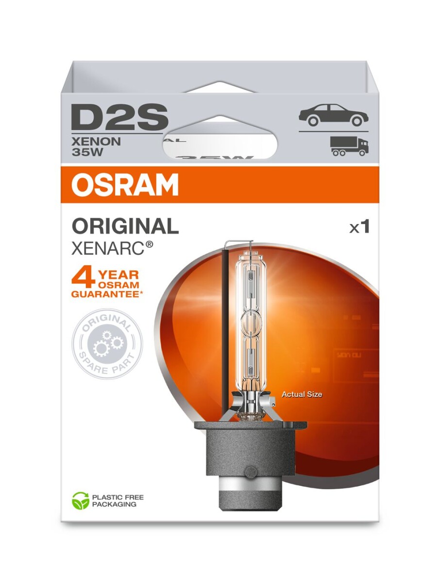 OSRAM 66240-1HB - D2S 35W P32d-2 Original XENARC Softcover Box 1Stk.