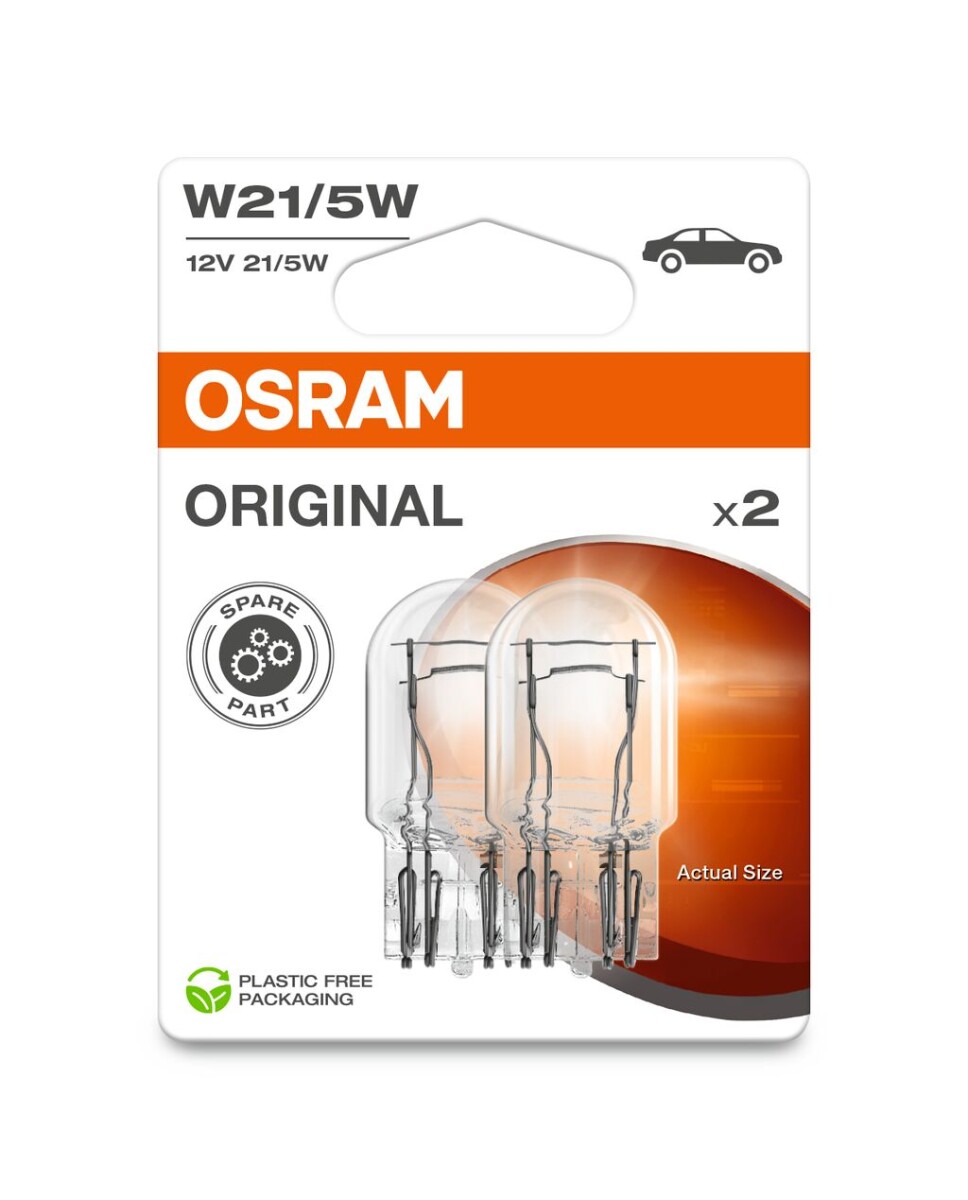 OSRAM 7515-2BL - W21/5W 12V 21/5 W W3x16q 2Stk. Blister