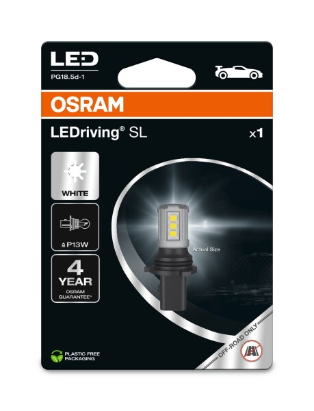 OSRAM 828DWP-1BL - P13W LEDriving SL White 6000K 12V Faltschachtel 1 Stk.