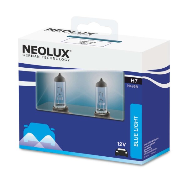 NEOLUX N499B-SCB - H7 12V 55W PX26d Blue Light 2 St.