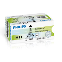 PHILIPS 12362LLECOC1 - H11 12V 55W PGj19-2 LongerLife...