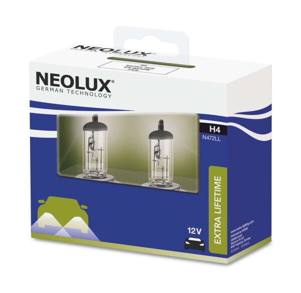 NEOLUX N472LL-SCB - H4 12V 60/55W P43t N472LL-SCB 2 St.