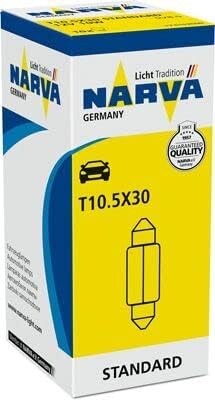 NARVA 17315 - 10W 12V SV8,5 30mm Soffitte 1 St.
