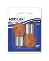 NEOLUX N581-02B - PY21W 12V 21W BAU15s (gelb) Blister 2 St.