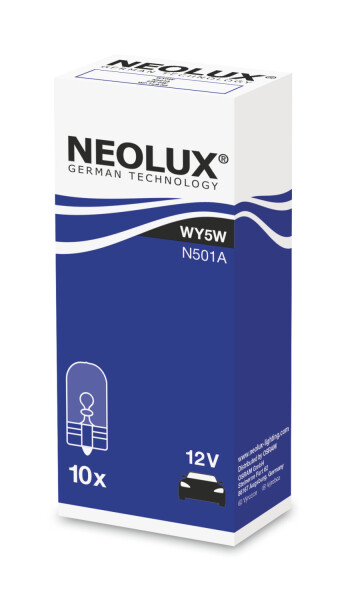 NEOLUX N501A - WY5W 12V 5W W2.1x9.5d 1 St.