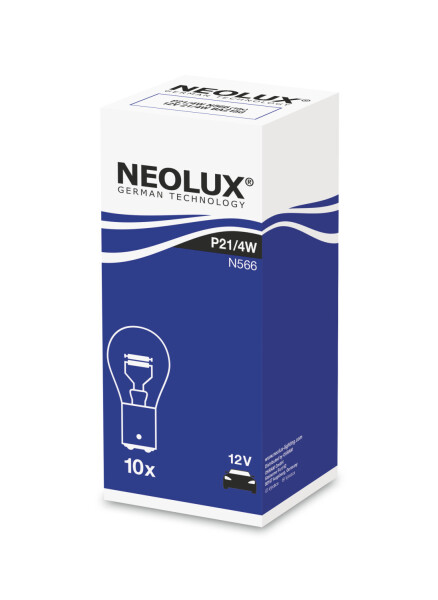 NEOLUX N566 - P21/4W 12V 21/4W BAZ15d 1 St.