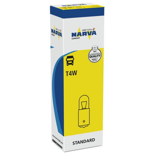 NARVA 171413000 - T4W 24V 4W BA9s STANDARD