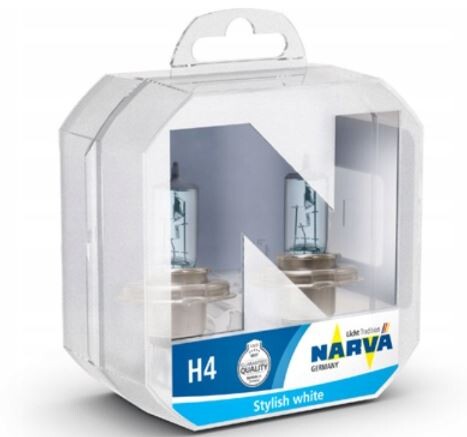 NARVA 486772100 - H4 RPB + 12V 60/55W P43t RANGE POWER BLUE+ 2ST