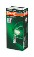 Osram  ULTRA LIFE W5W,  12V, 1er Faltschachtel - 2825ULT