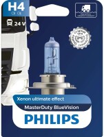 PHILIPS 13342MDBVB1 - H4 24V 75/70W P43T 24V Halogen MasterDuty BlueVision 1St