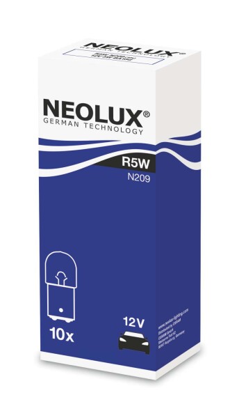 NEOLUX N209 - R5W 12V 5W BA15D Standard N209 1 Stück