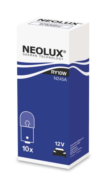 NEOLUX N245A - RY10W 12V 10W BAU15S Standard 1St.