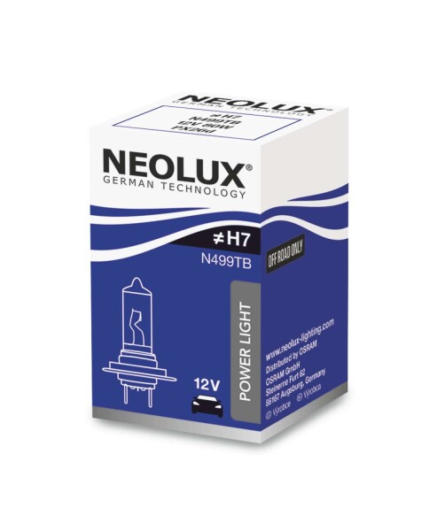 NEOLUX N499TB - H7 12V 80W PX26D Power Light 1St. NO ECE