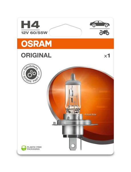 OSRAM 64193-1BL - H4 12V 60/55W P43t Original Spare Part 1st. Blister