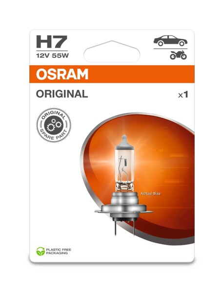 OSRAM 64210-1BL - H7 12V 55W PX26d Original Spare Part 1st. Blister