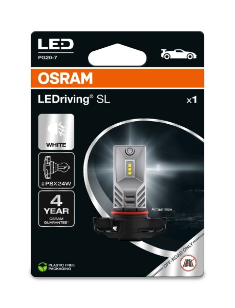 OSRAM 2604DWP-1BL - PSX24W LEDriving SL White 6,7W 12V PG20-7 1St.