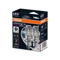 OSRAM 64193DWESY2-2HB - LEDriving® HL EASY H4/H19 12V 18.7W/19W P43t/PU43t-3 6500K White Gen2 NO ECE 2St.