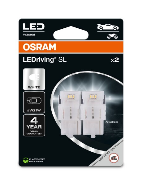 OSRAM 7505DWP-2BL - W21W LEDriving SLWhite 6000K 12V Blister 2 St.
