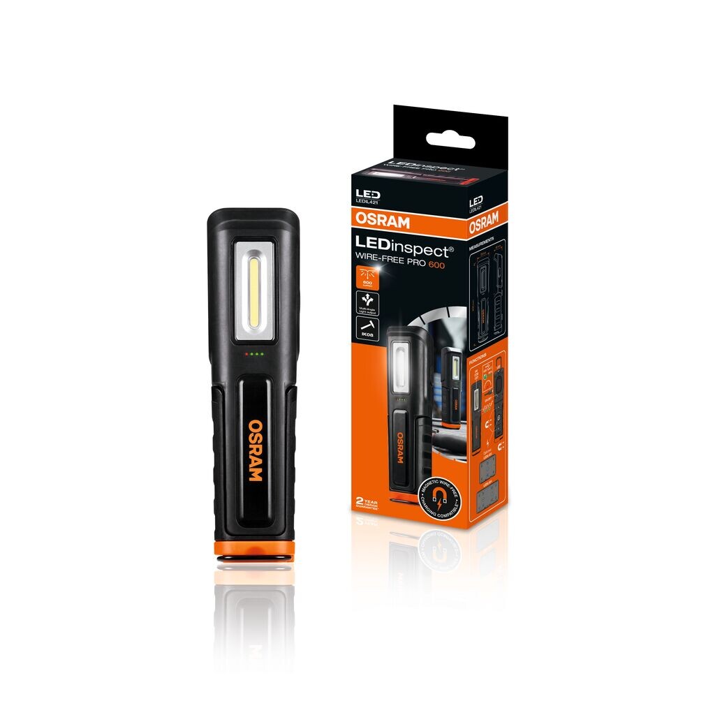 OSR LEDIL421 - LED-Arbeitsleuchte WIRE-FREE PRO 600 600 lm Akku IP54
