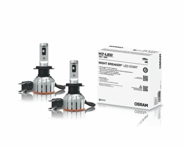 OSRAM 64210DWNBST - H7 NIGHT BREAKER LED START 230% für Werkstatt LED 2St.