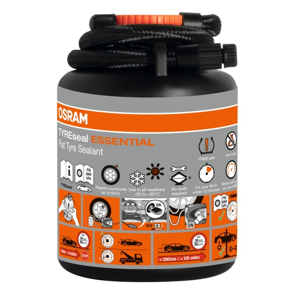 OSRAM OTS4502ESN - TYREseal KIT Reifendichtmittel 450ml ESSENTIAL 1 St.