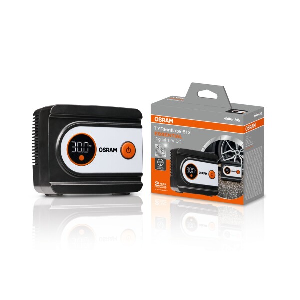 OSRAM OTI612ESN - TYREinflate 612 ESSENTIAL Reifenpumpe mit Kabel 2 Jahre Garantie 1St.