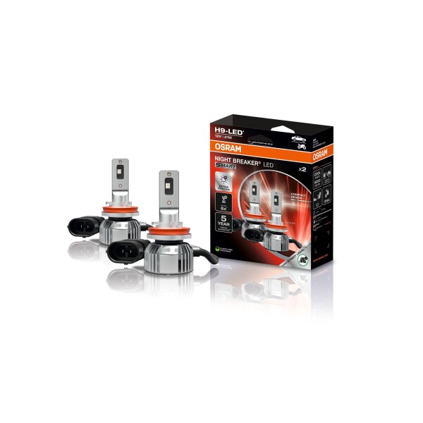OSRAM 64213DWNBSM-2HB - H9 NIGHT BREAKER LED SMART +330% StVZO-Konforme LED 2 St.