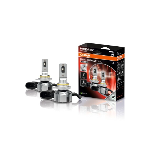 OSRAM 9012DWNBSM-2HB - HIR2 NIGHT BREAKER LED SMART +330% StVZO-Konforme LED 2 St.