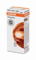 Osram Signallampe W2,3W, 12V, Einzellampe - 2723