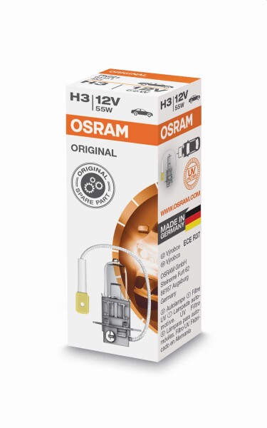 Osram Orginal H3, Halogen 12V, 1er Faltschachtel - 64151