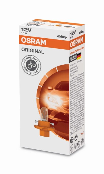 Osram Signallampe, 12V, Einzellampe, 2473MFX6